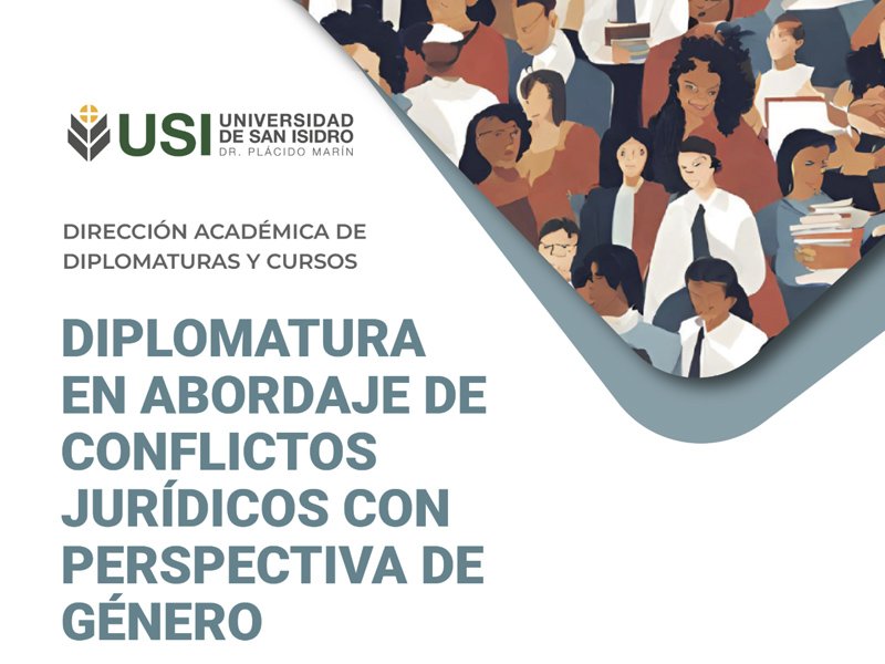 USI|Diplomatura en Abordaje de conflictos jurídicos con perspectiva de género