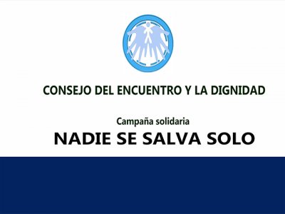 Campaña solidaria: NADIE SE SALVA SOLO