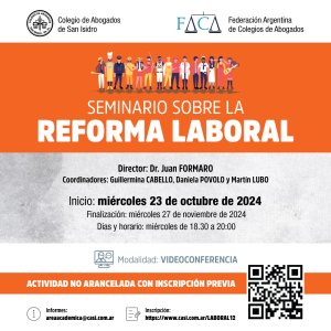 Seminario sobre la reforma laboral | FACA